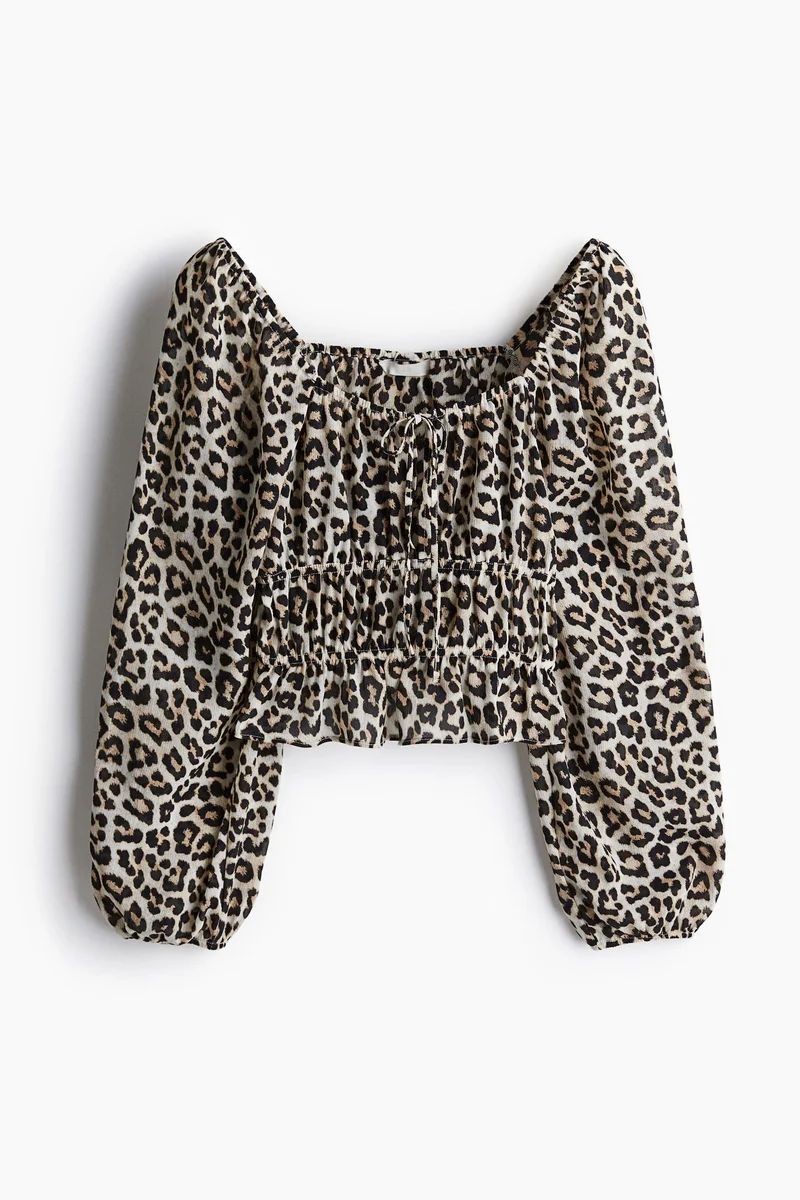 H&M Crinkled Blouse