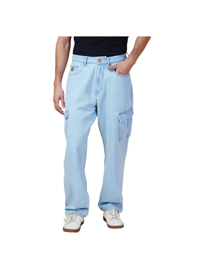 Being Human Mens Light Tone Anti Fit Denims - Image 1