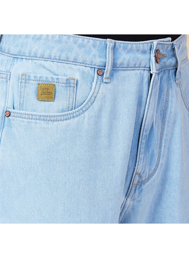 Being Human Mens Light Tone Anti Fit Denims - Image 5