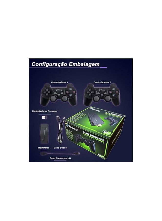 GAME Home Retro TV Game Console HDMI HD 4K Wireless Gamepad Dual Vibration Control Retro Retro Arcade Game Console 32GB Memory - Image 2