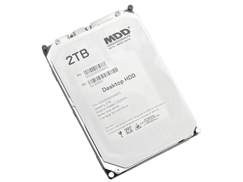 MDD MAXDIGITALDATA MDD 2TB 64MB Cache 7200RPM SATA 6.0Gb/s 3.5inch Internal Desktop Hard Drive (MDD2000GSA6472) - Image 3