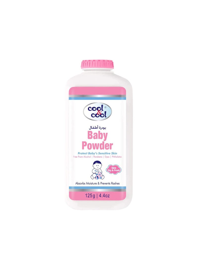 Cool & Cool Baby Powder Extra Mild 125 g