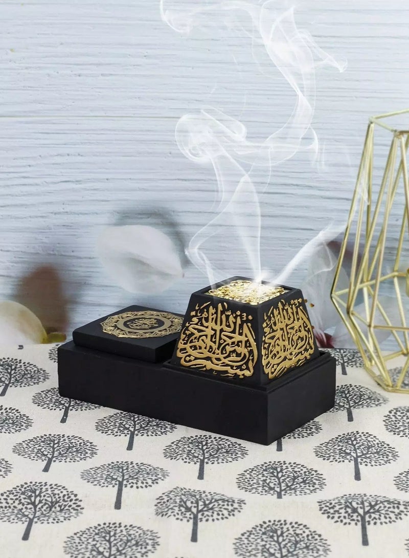Letter Graphic Incense Burner  - Image 1