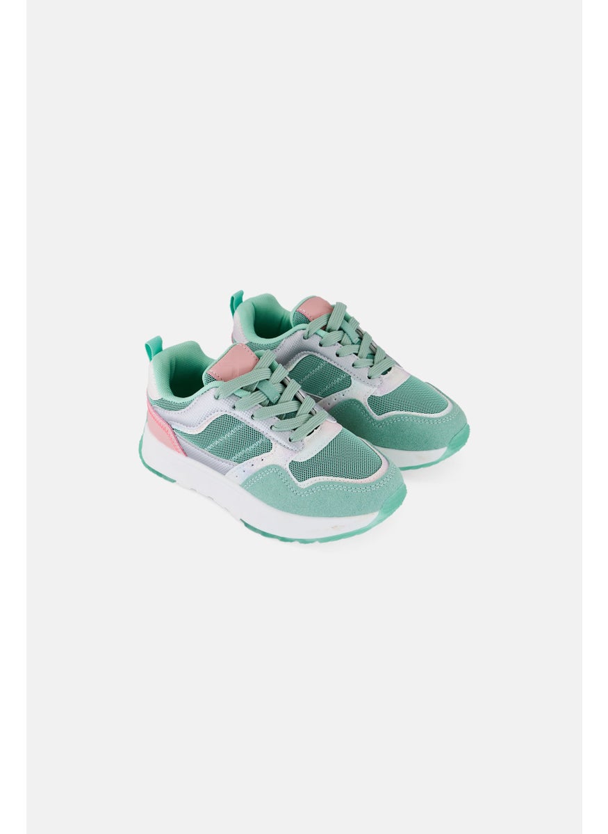 Xti Kids Girl Lace Up Casual Shoes, Multicolor  - Image 1