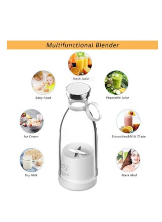 380ml Portable Mini Blender – USB Rechargeable, Magnetic Suction, Compact Juice Cup for Smoothies, Shakes, and Juices – Travel-Friendly, Easy-to-Clean Design for Home and On-the-Go Use - pzsku/Z4447CDDB72C7A4FC3986Z/45/_/1740048794/e09f9118-e33c-4d77-8aa4-31b6457d230a