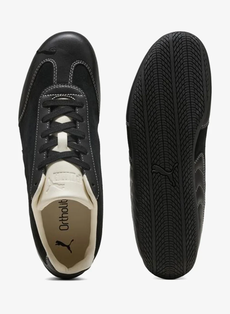 Puma PUMA Black-Frosted Ivory Speedcat Icons Sneakers Unisex for Men | Best Price UAE