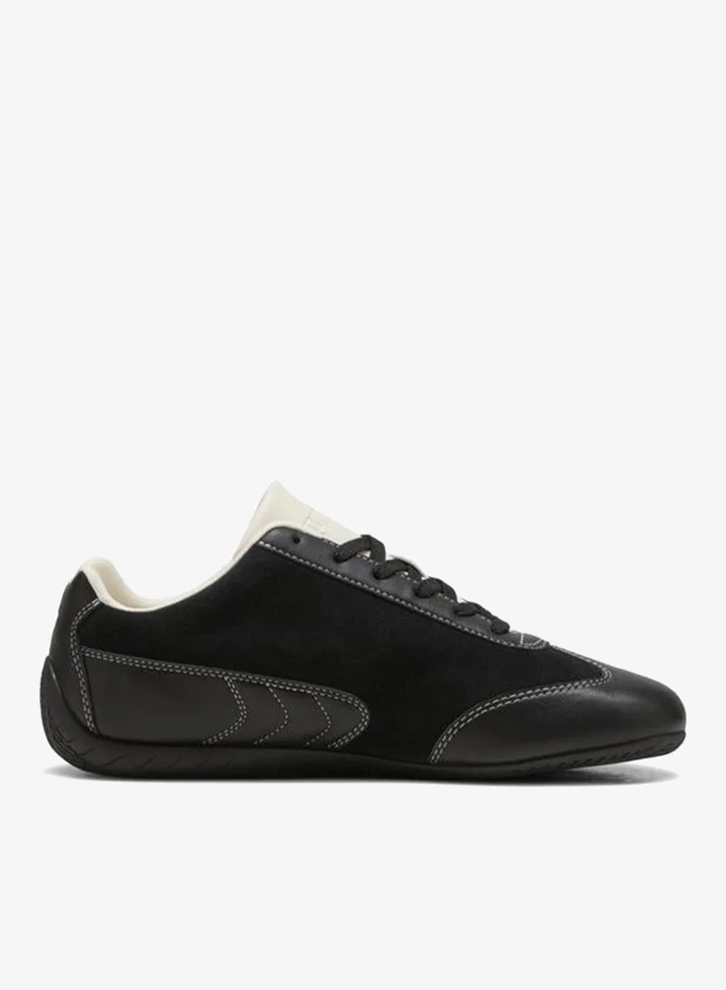 Puma PUMA Black-Frosted Ivory Speedcat Icons Sneakers Unisex for Men | Best Price UAE