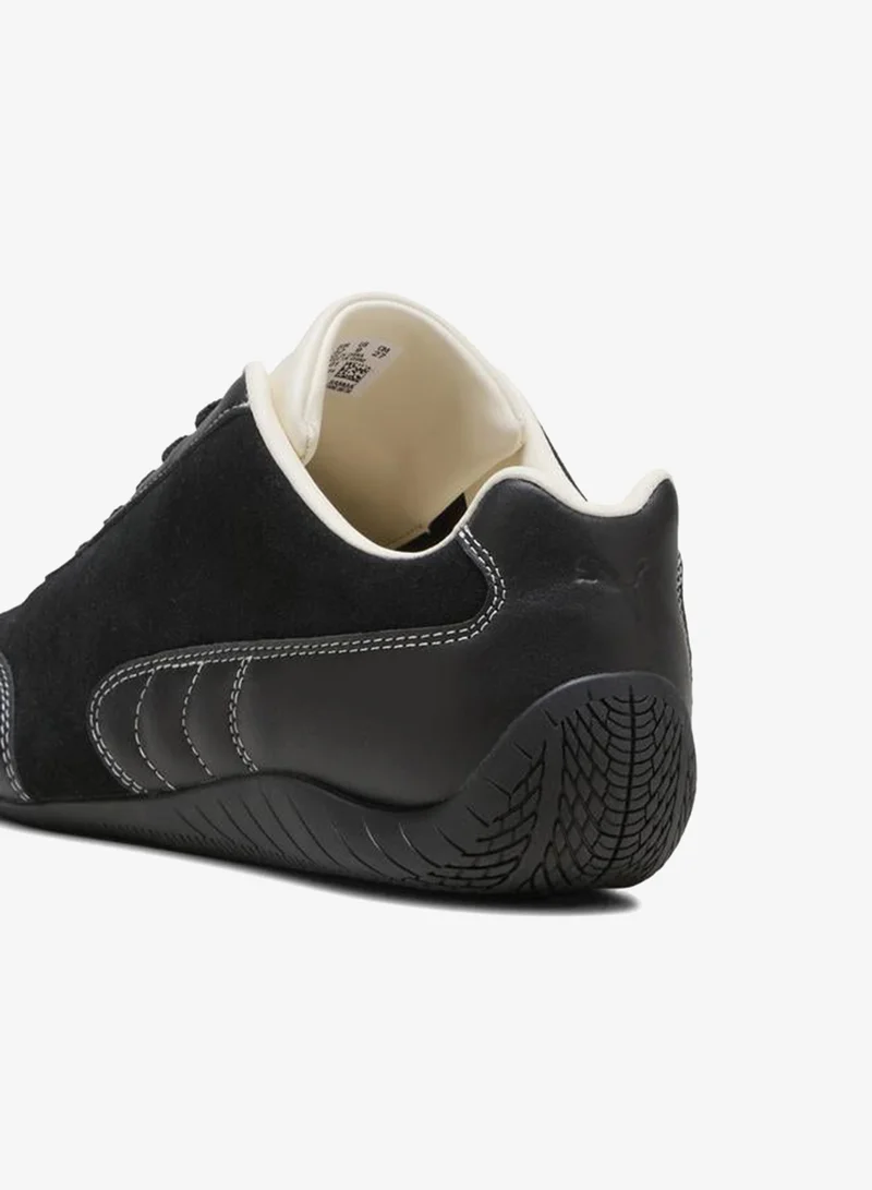 Puma PUMA Black-Frosted Ivory Speedcat Icons Sneakers Unisex for Men | Best Price UAE