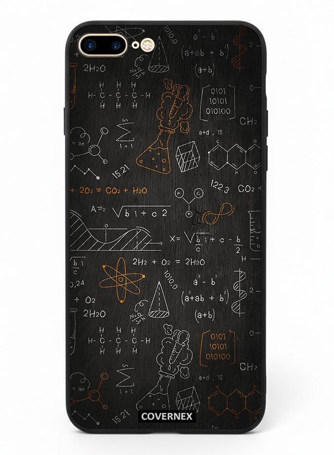 Covernex Apple iPhone 7 Plus Protective Case Cover Printed Featuring The Scientist Chalkboard Formula - Image 2