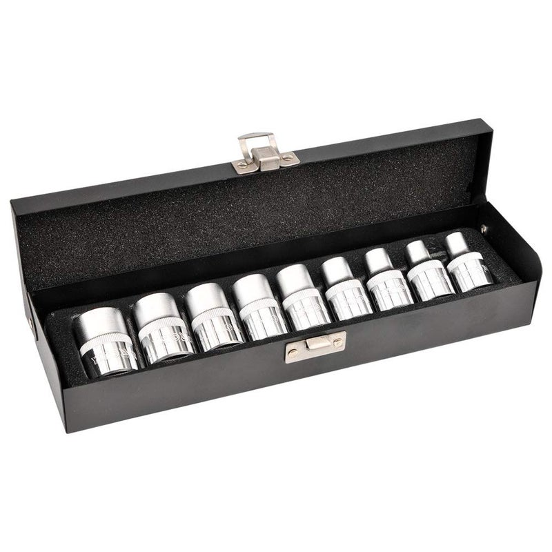 Yato Yato YT0521 Torx Sockets CrV E10E24 9PcsSocket Wrench SetSocket CoverS2 steelTorx Socket Tool BoxChromium platedPower ToolsHome ToolsIndustrial toolsMechanical ToolsAutomotive12 inch  - Image 3