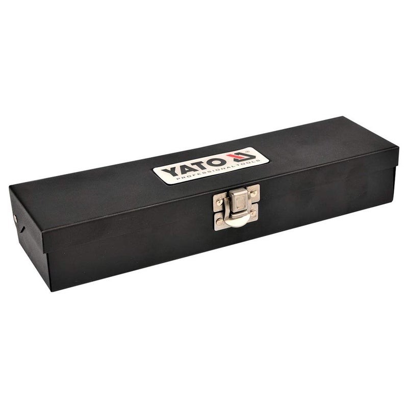 Yato Yato YT0521 Torx Sockets CrV E10E24 9PcsSocket Wrench SetSocket CoverS2 steelTorx Socket Tool BoxChromium platedPower ToolsHome ToolsIndustrial toolsMechanical ToolsAutomotive12 inch  - Image 4