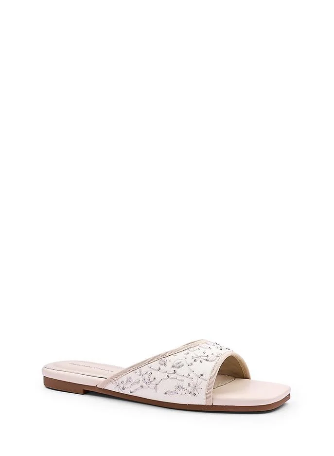 IconStyle Womens branch pattern slide sandals