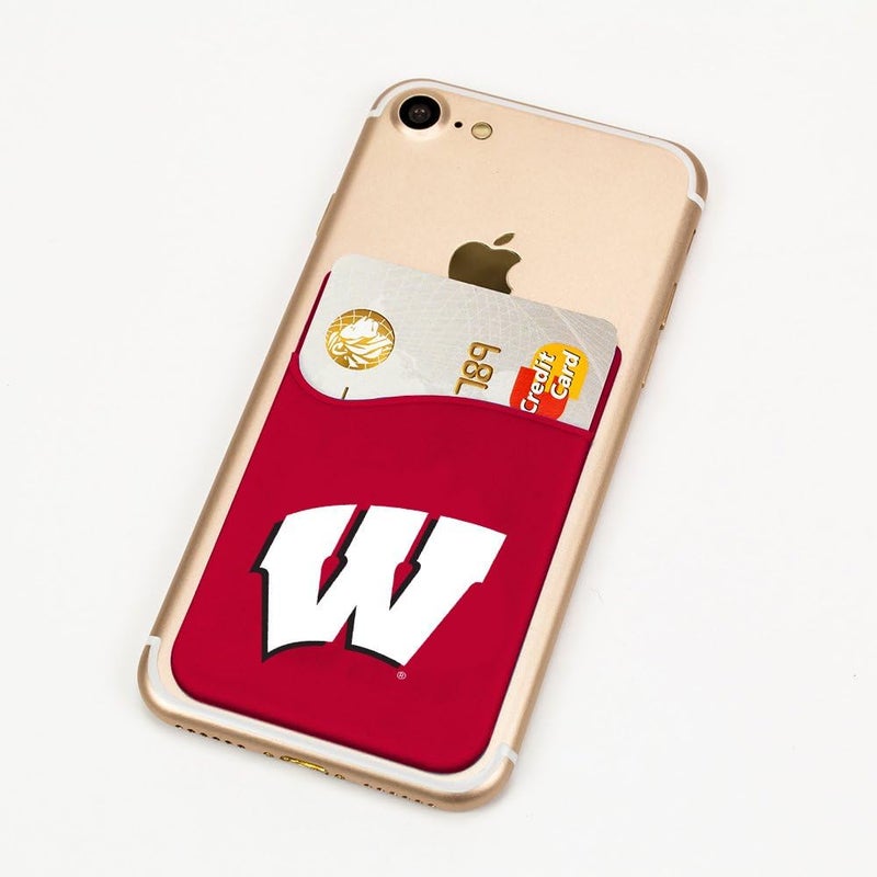 Guard Dog Silicone Credit Card Holder/Phone Wallet - Wisconsin Badgers - Image 4