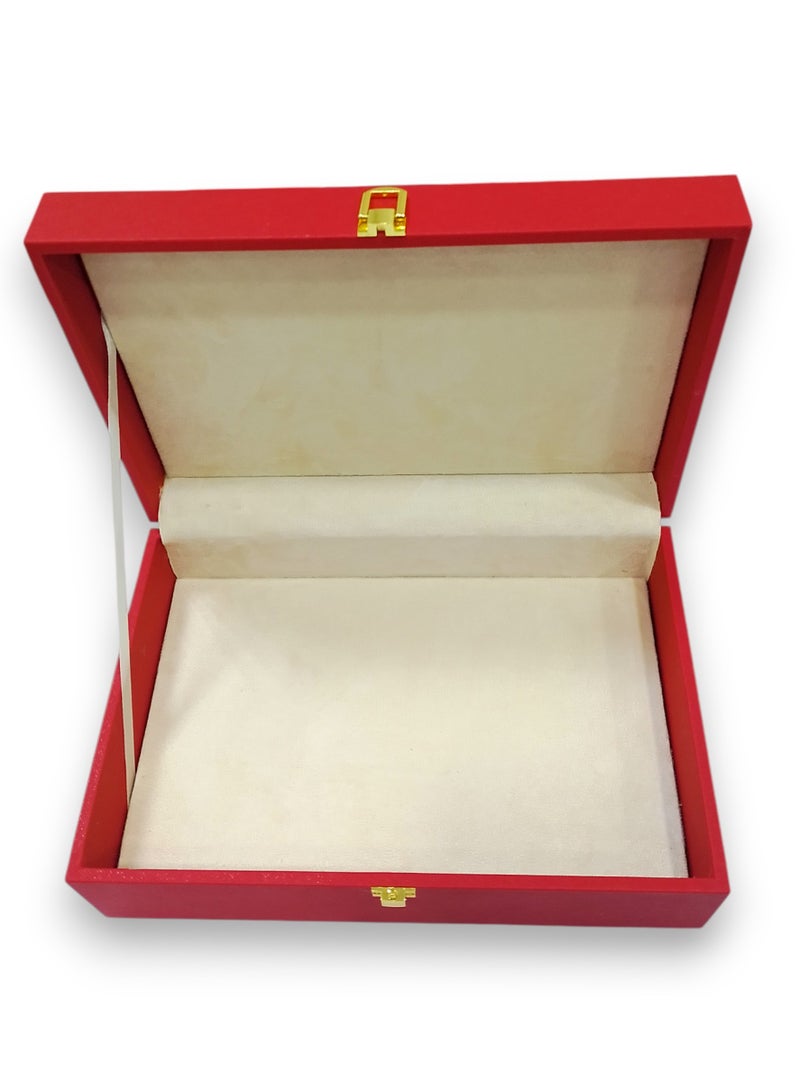 Gift Box with Gold Latch | Elegant Packaging Box | Luxury Gift Box | Jewelry Storage Box | Decorative Storage Container