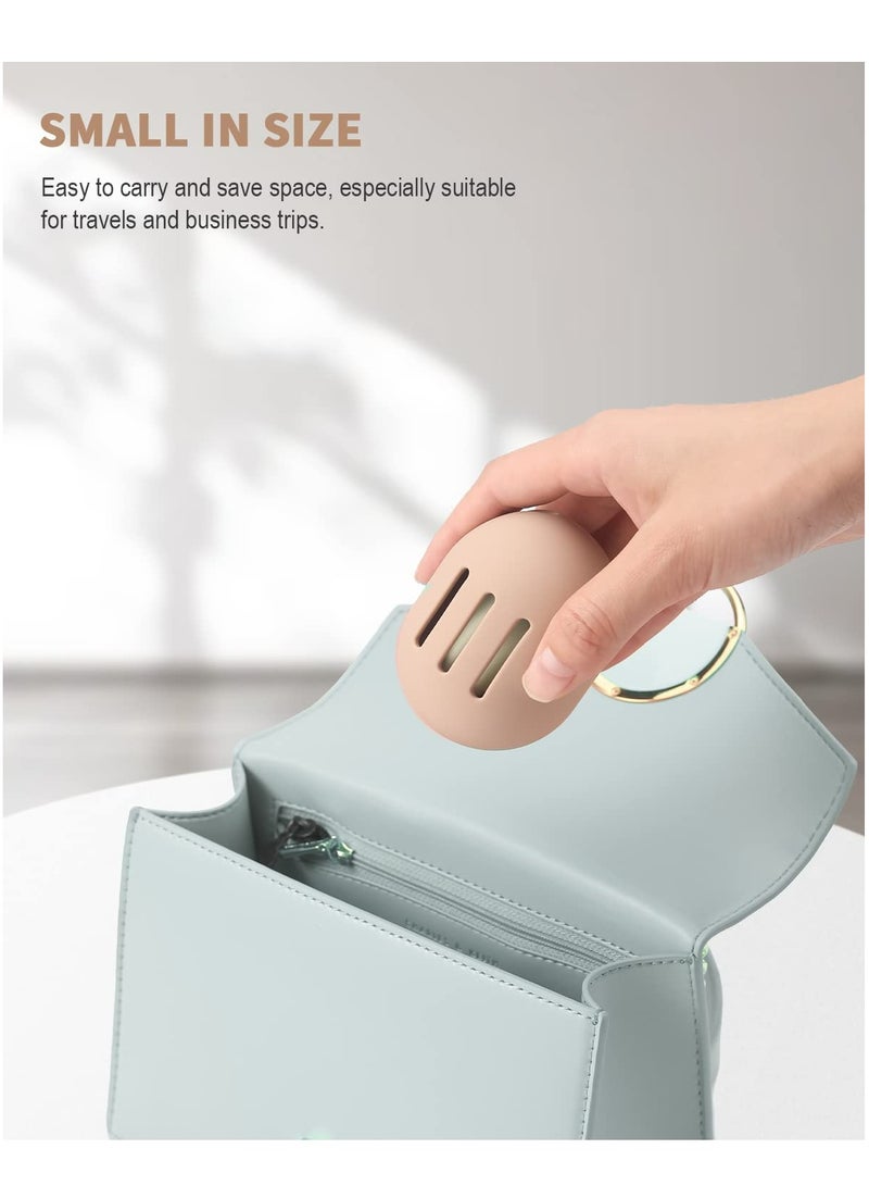 إسكدنيا حقيبة سفر إسفنجة مكياج من السيليكون قابلة للغسل مع حامل خلاط - Image 4