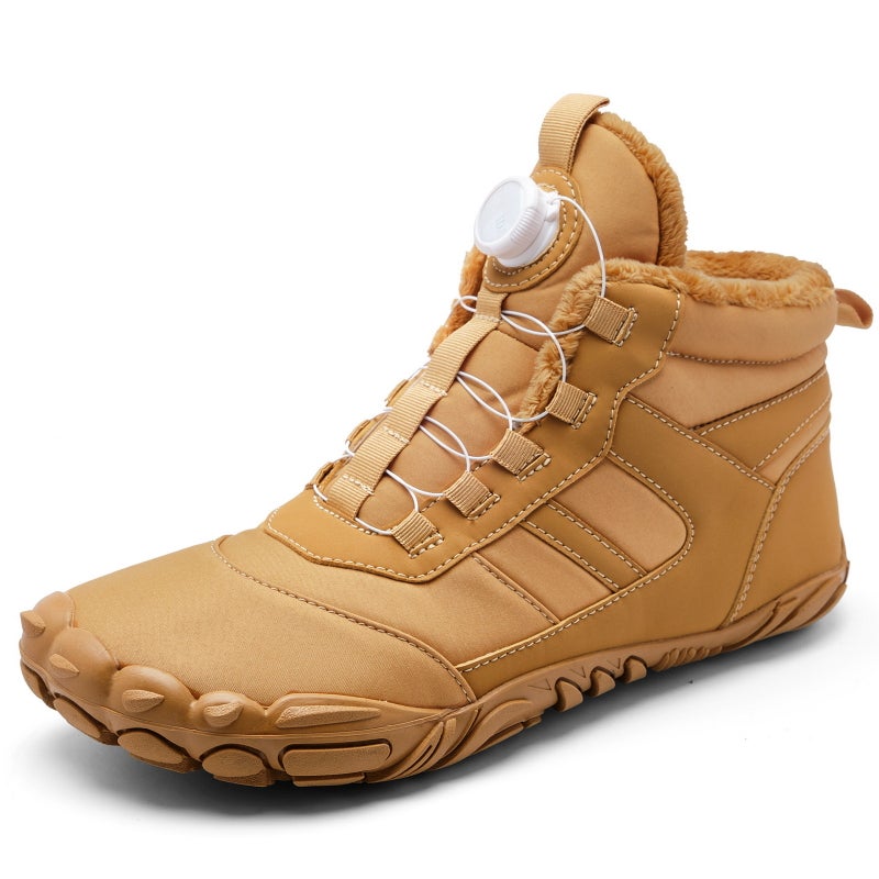 Winter Children'S Outdoor Hiking Shoes Warm Five-Finger Non-Slip Cotton Shoes Snow Sports Non-Slip Boots Whip Shoes Hiking Climbing - Image 1