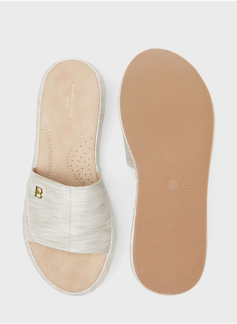 shoexpress - One Strap Wedge Sandals - Image 1