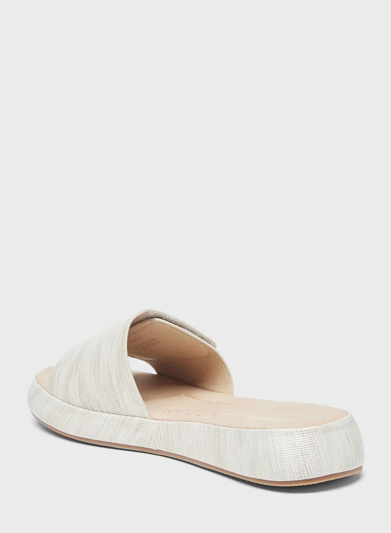 shoexpress One Strap Wedge Sandals