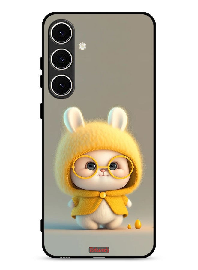 Tolwak Samsung Galaxy S24 FE 5G Protective Case Cover Baby Rabbit - Image 1