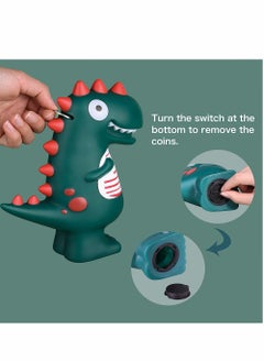Excefore gy Bank Dinosaur Money Boxes Coin Savings Tin, Personalised Jar Decoration for Kids and Adult Birthday Children's Day Gift  - Image 3