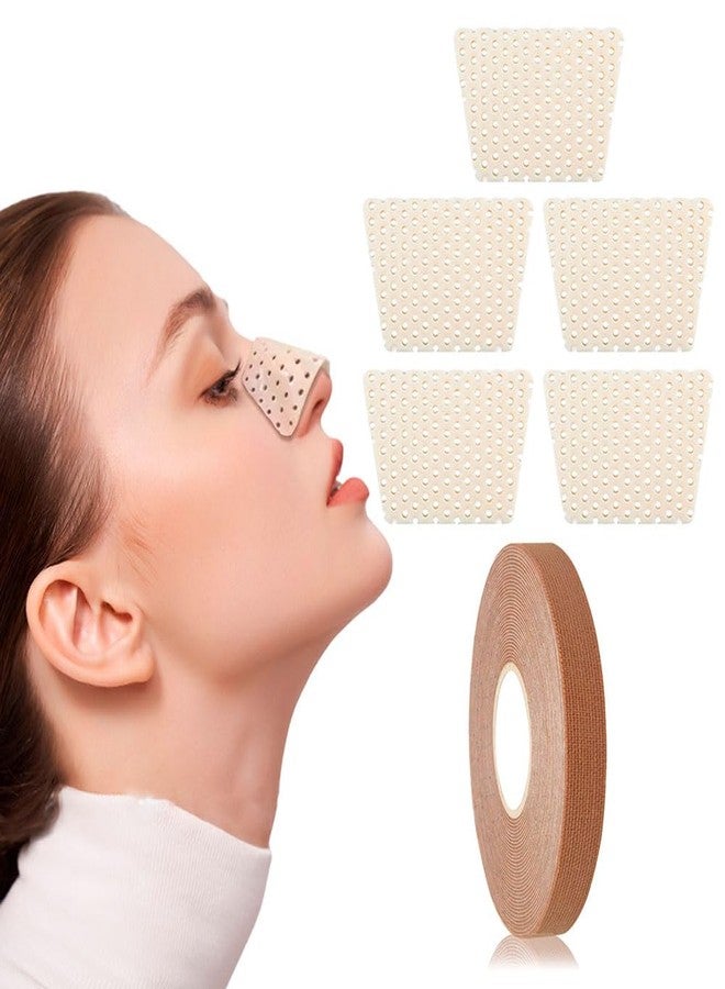 CZMZHFC Thermoplastic Nasal Splint & Facial Lift Tape,Alcohol-Free,Electricity-Free Nose Fixation&Lifting Kit,Reusable Trapezoidal Nose Clip&Elastic Bandage,Beauty Care Accessories for Daily Use (6-Piece Set) - Image 1