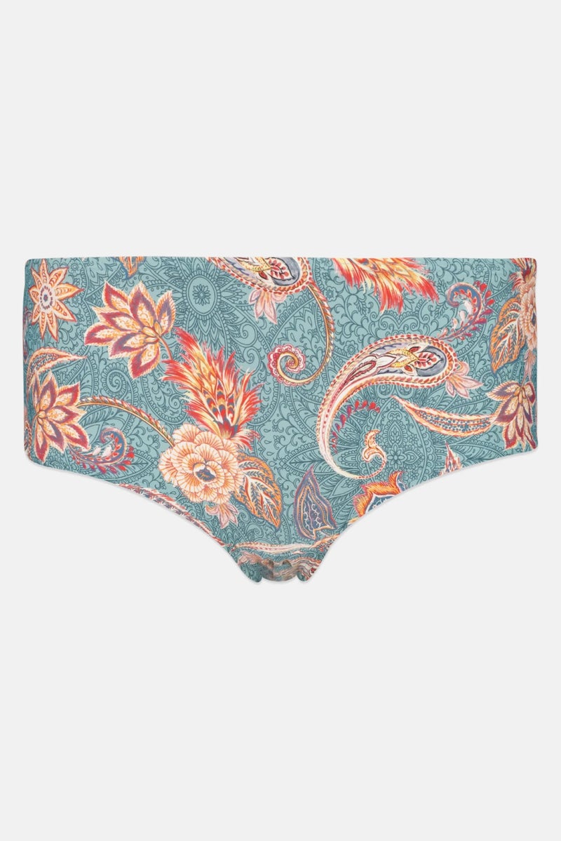 ESPRIT Women Allover Print Pull On Bikini Bottom, Multicolor - Image 3