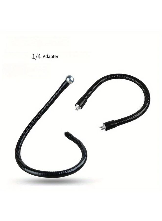 500mm Flexible Iron Gooseneck Camera Mount With Ball Head Overhead Phone Clamp - Image 3