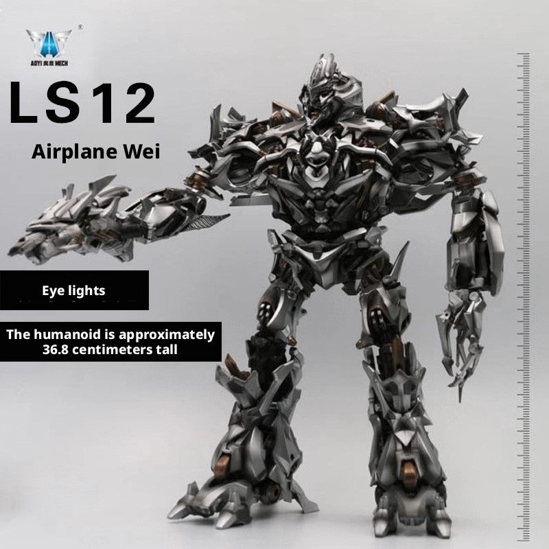 مجسم أكشن روبوت محول بلاك مامبا LS12 - Image 1