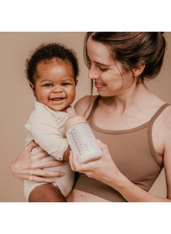 SUAVINEX Zero Zero Anti Colic Baby Bottle, No 1 Spanish Baby Bottle Brand, Minimizes Bottle Rejection & Nipple Confusion, Perfect For Breastfeeding Babies, Medium Flow, 9 Oz, Deep  - Image 2