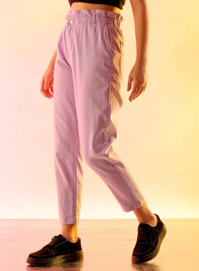 Freehand Women Mom Fit Solid High-Rise Jeans
