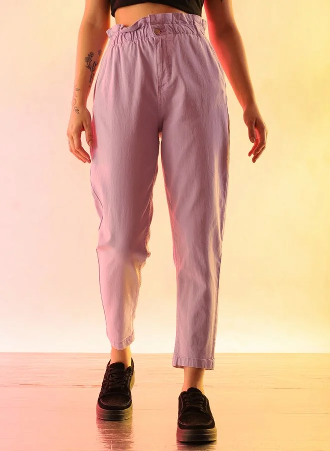 Freehand Women Mom Fit Solid High-Rise Jeans