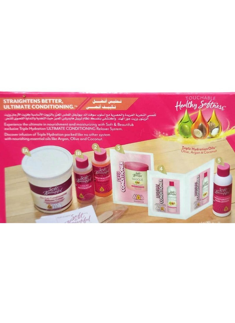 Soft & Beautiful Hair No Lye Ultimate Conditioning Relaxer System(strong)  - Image 2