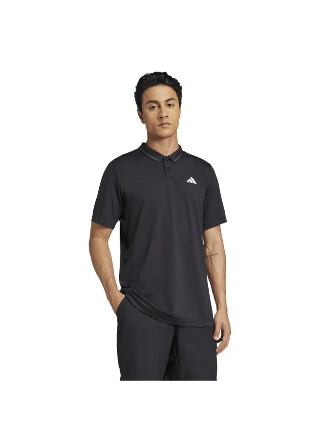 اديداس اوريجينالز adidas CLUB PIQUE POLO Black Tennis POLO SHIRTS for Men - XS