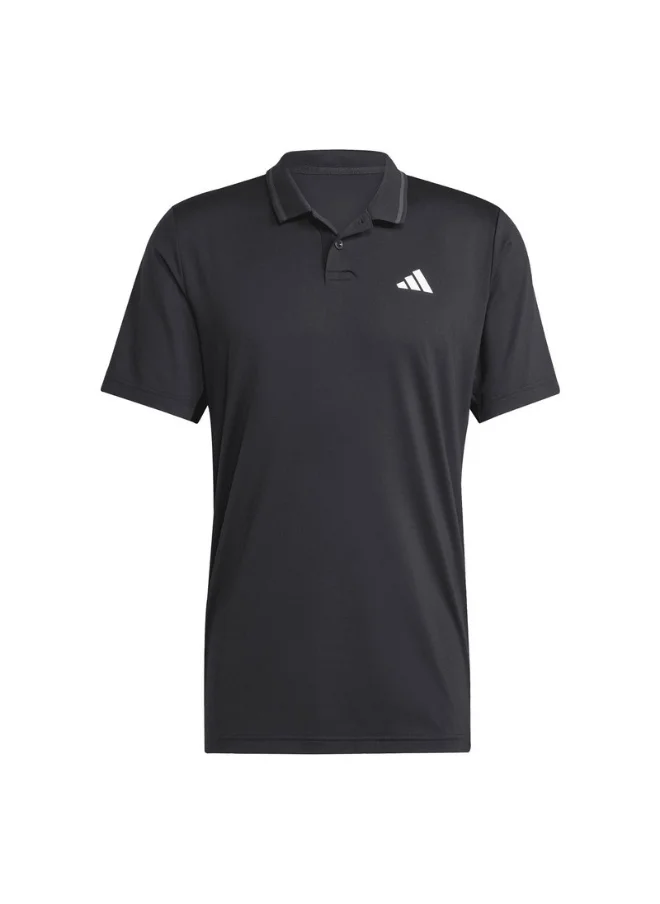 اديداس اوريجينالز adidas CLUB PIQUE POLO Black Tennis POLO SHIRTS for Men - XS