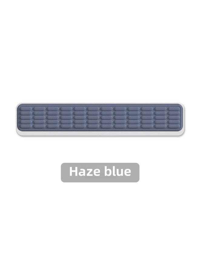 Loquat With Storage Keyboard Hand Rest Mechanical Keyboard Hand Rest Desktop Palm Rest Storage Box Office Typing Massage Wrist Rest Wholesale-Color:cortical Surface-Pattern:Airy Blue