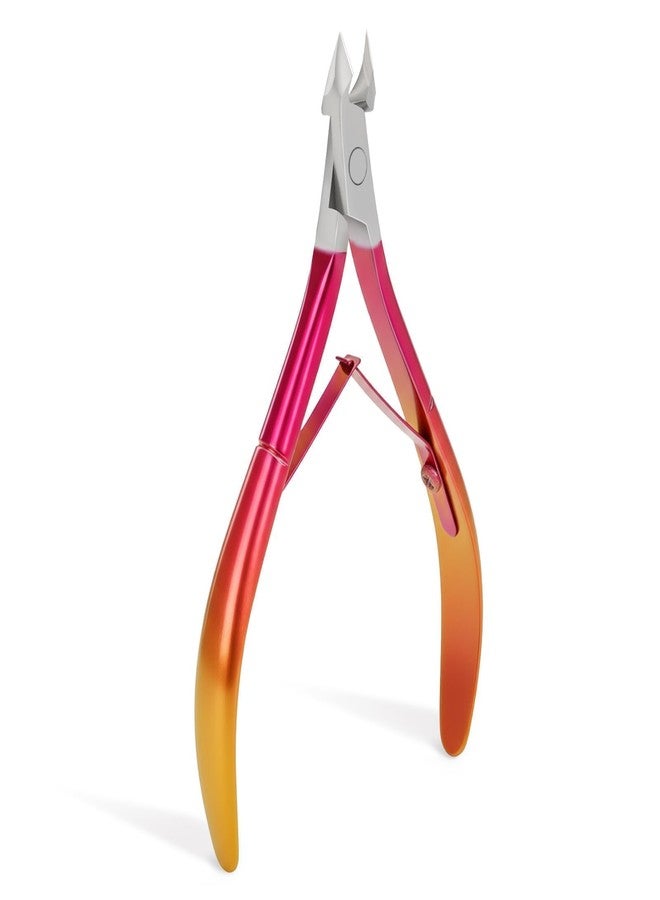 Cmetta Cuticle Nipper, Polished Coated Durable Trimmer, Nail Clipper with Fine Edge, Comfort Grip Cuticle Cutter and Remover Tool Kit for Nail Care (Rose-1 PACK) - Image 1