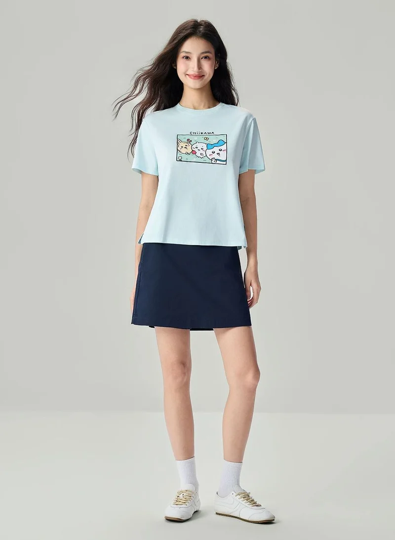 Women's Chiikawa Saltwater Slide Boyfriend Tee