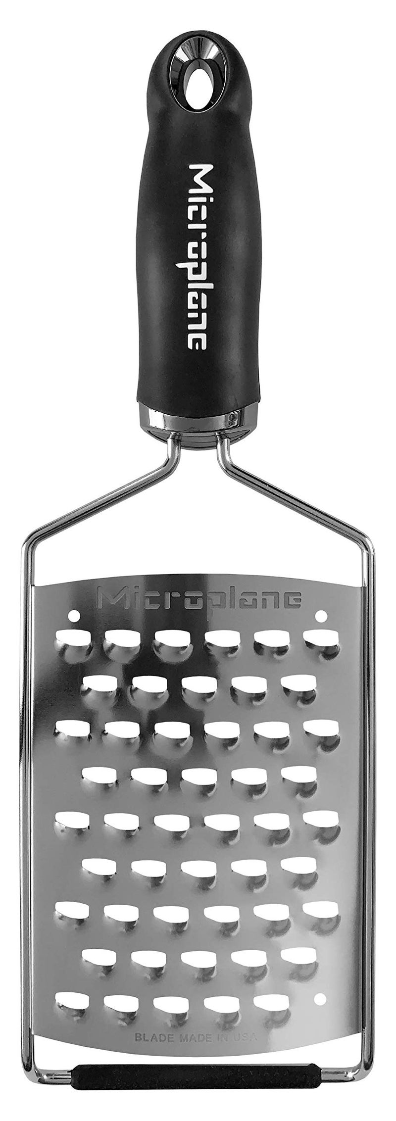 Microplane مبشرة ميكروبلان جوموريت سيريز فائقة الخشونة - مبشرة جبن وخضروات مصنوعة من الفولاذ المقاوم للصدأ مع مقبض غير قابل للانزلاق للمطبخ، أدوات ومعدات الطهاة المحترفين - Image 4