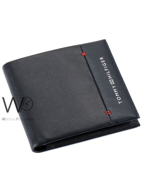 Tommy Hilfiger Wallet For Men Blue Color Genuine Leather