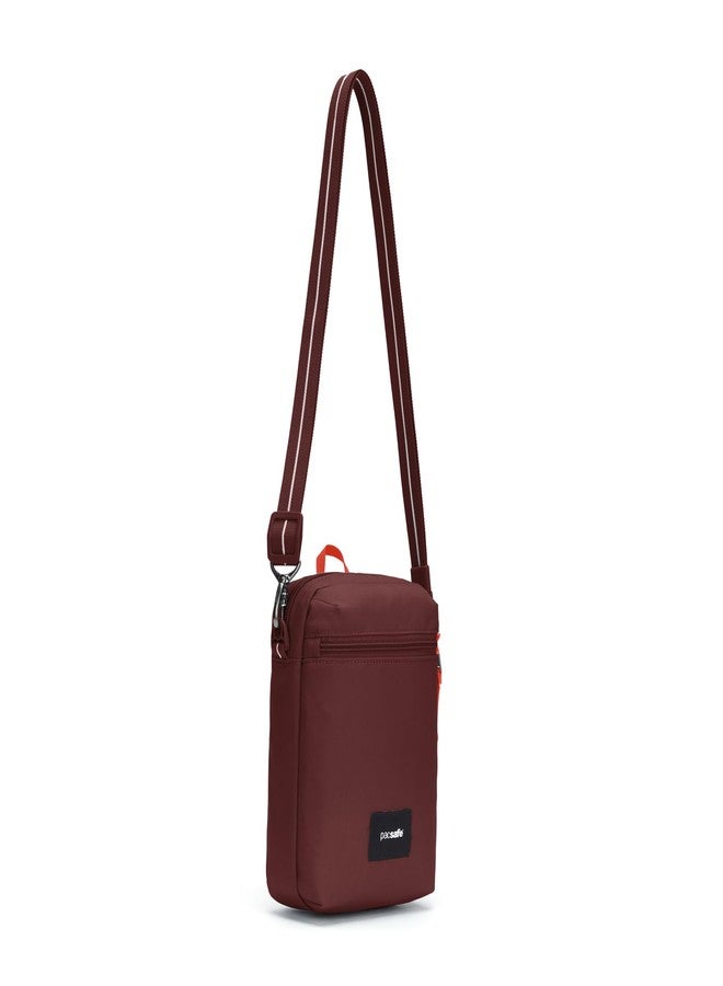 Pacsafe GO Anti Theft Festival Crossbody, Garnet Red - Image 2