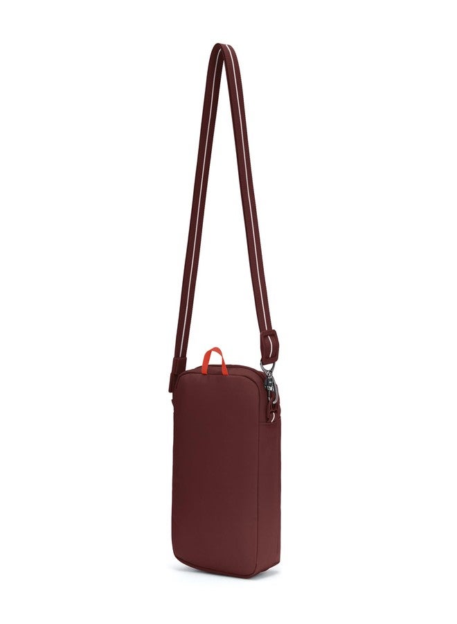 Pacsafe GO Anti Theft Festival Crossbody, Garnet Red - Image 3