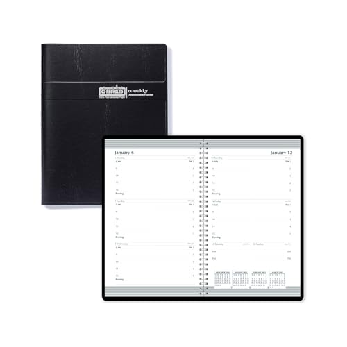 House of Doolittle 2025 Weekly Calendar Planner, Black, 5 x 8 Inches, January - December (HOD27802-25) - Image 3