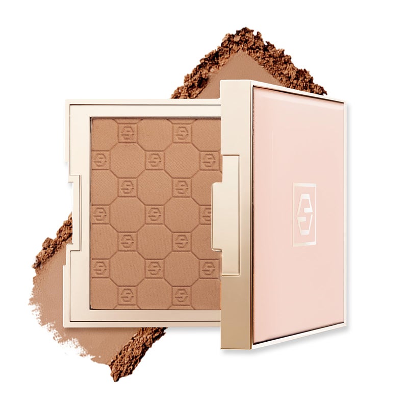 Jouer Soft Focus Hydrate & Setting Powder - Pressed Powder with Matte Finish - Blurring Powder for Fine Lines and Pores - Set Face Makeup Foundation or Concealer - Dark - Image 1