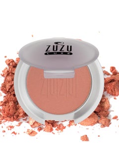 Zuzu Luxe ZUZU LUXE Mineral Blush Samba  Light BronzeWarm Shimmer Natural Paraben Free Vegan Glutenfree Crueltyfree Non GMO 01 oz 