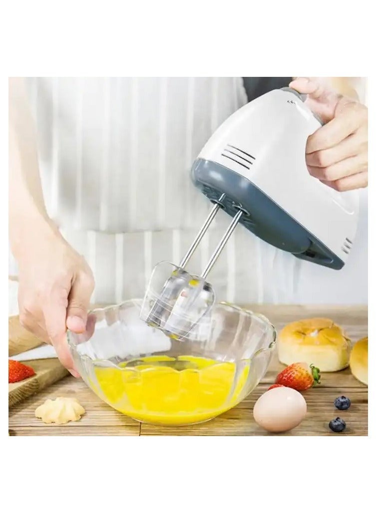 REFURA Hand Mixer RE-5310 - 200W, 7 Speed Handheld Mixer w/ 2 Beaters, 2 Hooks | Kitchen Appliances - Image 2