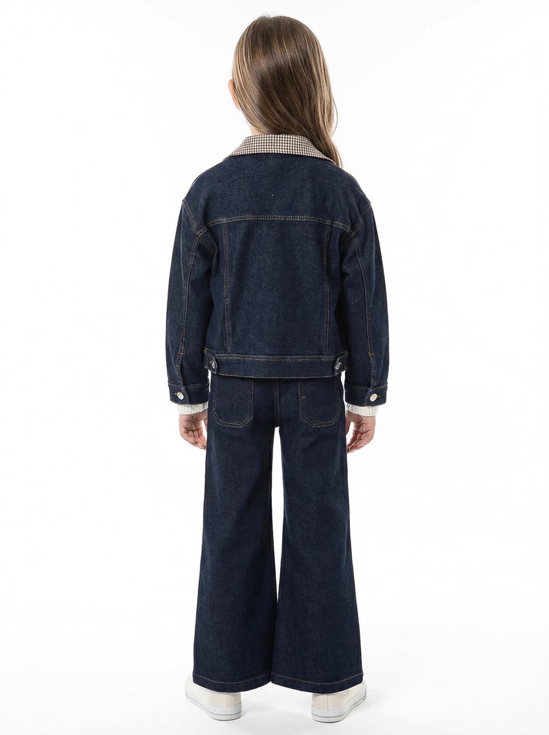 Hamada Tex Girls' three-piece set for ages 6 to 13 years, sizes 3928-4928 - Image 3