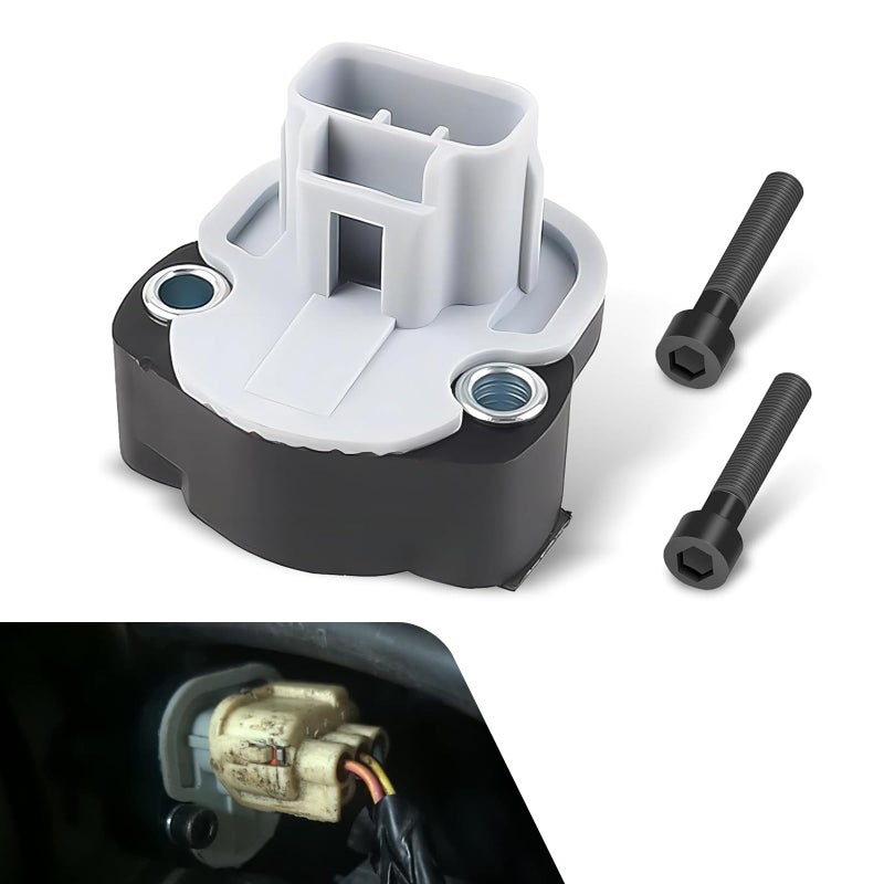 pinflaw Throttle Position Sensor 5017479AA Throttle Body Position Sensor Accelerator 3 Pin Engine TPS with Screws Accessories Compatible with Dodge Jeep Grand Cherokee Black - Image 3