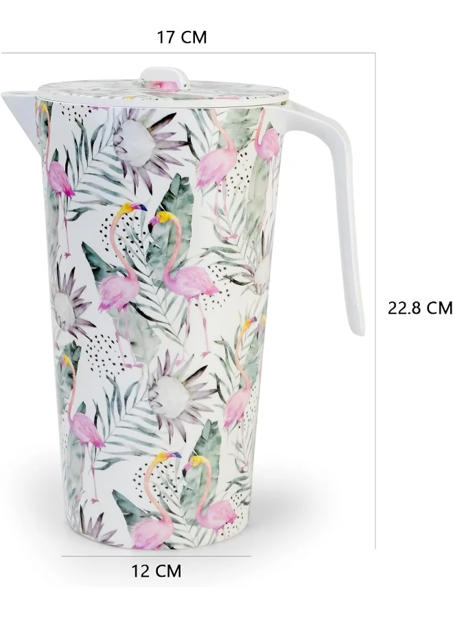 Cuisine Art Water Pitcher with Pour Spout and Lid – Durable and Sustainable Design
