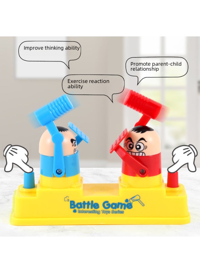 Red And Blue Attack And Defensive Battle Toys Double Fighting Machine Parent-Child Game Interactive Toys Children's Hand Fighting Hit Wholesale-Color:Fighting Little People (Color Box) English - Image 4