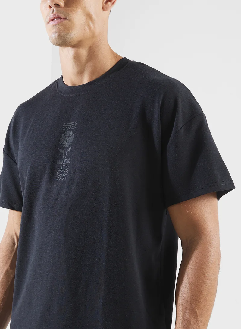 SQUATWOLF Oversize Graphic T-Shirt